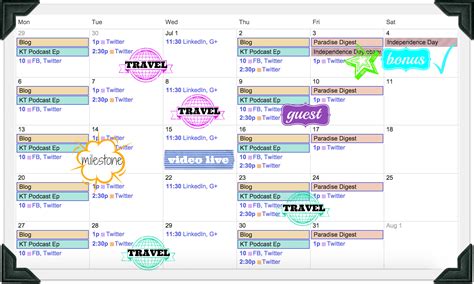 Creating a Content Calendar for Your OnlyFans Account